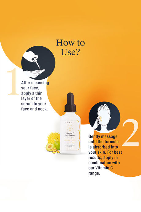 Arata Vitamin C Face Serum For Glowing Skin 30 Ml — image 6