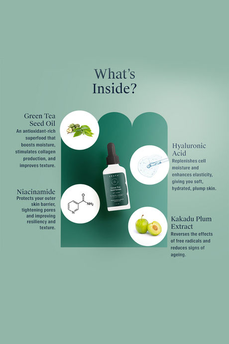 Arata Green Tea Seed Serum For Radiance N Enhanced Elasticity 30 Ml — image 5
