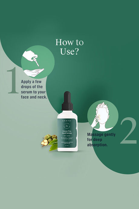 Arata Green Tea Seed Serum For Radiance N Enhanced Elasticity 30 Ml — image 6