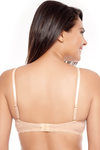 Zivame Very Vital Underwired Gentle Push Up Strapless Bra-Skin — thumbnail 3