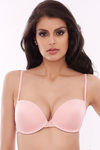 Zivame Pastel Power Seamless Padded Undewired Bra-Pink — thumbnail 4