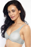 Zivame Padded Wired Medium Coverage T-Shirt Bra-Grey — thumbnail 2