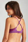 Zivame Laser Wings Push Up Wired Low Coverage Bra-Pink A443P — thumbnail 2