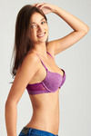 Zivame Laser Wings Push Up Wired Low Coverage Bra-Pink A443P — thumbnail 3