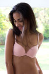 Zivame Laser Wings Push Up Wired Low Coverage T-Shirt Bra-Lt Pink — thumbnail 6