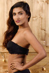 Zivame Hint of Lace Gentle Lift Balconette Bra- Black — thumbnail 2