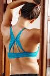 Zivame Naughty Neon Gentle Push Up Front Open Bra With Butterfly Back-Blue — thumbnail 6