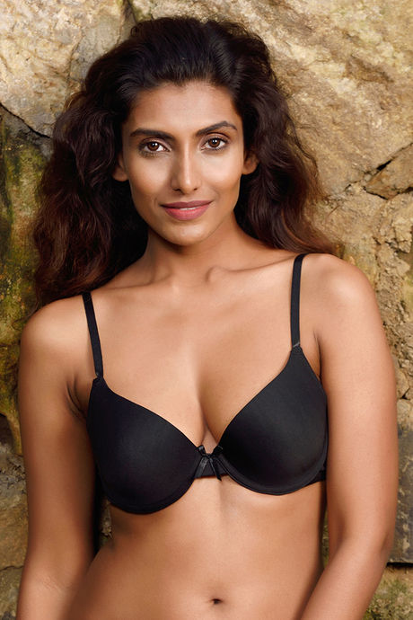 Zivame Padded Wired Low Coverage T-Shirt Bra (Pack Of 2) - Multicolor — image 4
