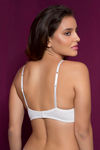 Zivame Padded Wired Low Coverage T-Shirt Bra-Coral Pink — thumbnail 6