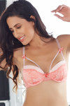 Zivame Gentle Lift Cage Push Up Bra-Pink — thumbnail 4