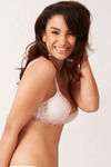 Zivame Dual Toned Gentle Push Up Bra-Pink — thumbnail 3