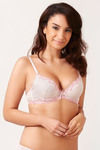 Zivame Dual Toned Gentle Push Up Bra-Pink — thumbnail 4