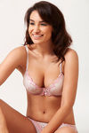 Zivame Dual Toned Gentle Push Up Bra-Pink — thumbnail 5