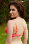Zivame Floral Lace Explosive Pushup Bra - Coral — thumbnail 4