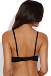 Zivame All That Lace Padded Wired Low Coverage Bra-Black — thumbnail 2