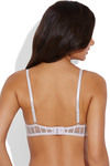 Zivame All That Lace Padded Wired Low Coverage Bra-Nude — thumbnail 2