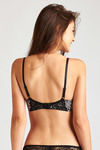 Zivame Cuppa Contrast Animal Printed Moderate Pushup Bra- Black — thumbnail 2