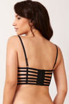 Zivame Longline Smooth Cup Gentle Push Up Cage Bra-Black — thumbnail 3