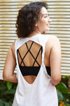 Zivame Made To Layer Double Layered Non Wired Full Coverage Bralette -Black — thumbnail 2