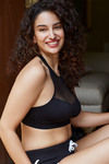 Zivame Made To Layer Double Layered Non Wired Full Coverage Bralette -Black — thumbnail 2