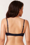 Zivame Wear Me Everyday Padded Smooth T Shirt Bra-Black — thumbnail 3