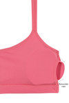 Zivame Pack of 2 Strappy Back Padded Slip On Bralettes- Coral n Ivory — thumbnail 7
