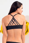 Zivame Watch Your Back Front Open Gentle Pushup Bra-Black — thumbnail 2