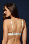 Zivame All That Lace Push Up Wired Low Coverage Bra-Ivory — thumbnail 2