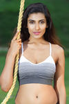 Zivame Made To Layer Double Layered Non Wired Medium Coverage Bralette -White — thumbnail 1