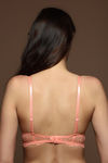 Zivame Cuppa Contrast Push Up Wired Low Coverage Bra-Blush — thumbnail 2