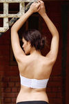 Zivame Strapless Push-Up  Balconette Bra - White — thumbnail 3