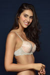 Zivame Cuppa Contrast Push Up Wired Low Coverage Bra-Beige — thumbnail 3