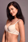 Zivame Wear Me Everyday Moderate Lift Underwired Clean Finish Bra- Ivory — thumbnail 3
