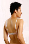 Zivame Summer Bounty Padded Wired Low Coverage T-Shirt Bra-Coral — thumbnail 2