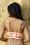 Zivame All That Lace Push Up Wired Low Coverage Bra-Blush — thumbnail 2