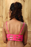 Zivame All That Lace Push Up Wired Low Coverage Bra-Fuchsia — thumbnail 2