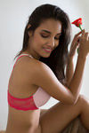Zivame Pretty Back Push Up Wired Low Coverage T-Shirt Bra-Pink — thumbnail 3
