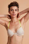 Zivame Summer Bounty Padded Wired Medium Coverage Pretty Back Bra-Beige — thumbnail 4