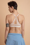 Zivame Pretty Back Push Up Wired Low Coverage T-Shirt Bra-Beige — thumbnail 1
