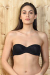 Zivame Strapless Balconette Lace Bra-  Black — thumbnail 1