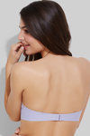 Zivame Laser Wings Smooth Gentle Lift Pushup Strapless Bra- Lavender — thumbnail 2