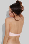 Zivame Laser Wings Smooth Gentle Lift Pushup Strapless Bra- Peach — thumbnail 2