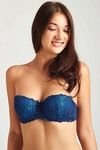 Zivame Cuppa Contrast Push Up Wired Low Coverage Bra-Navy — thumbnail 2