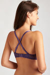 Zivame Cuppa Contrast Push Up Wired Low Coverage Bra-Purple — thumbnail 6