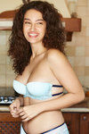 Zivame All That Lace Push Up Wired Low Coverage Strapless Bra-Blue — thumbnail 3