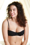 Zivame All That Lace Moderate Lift Strapless Wired Bra- Black — thumbnail 4