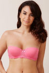 Zivame Gentle Smooth Pushup Strapless Bra- Pink — thumbnail 5
