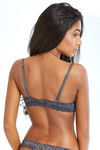 Zivame All That Lace Push Up Wired Low Coverage Strapless Bra-Grey — thumbnail 6
