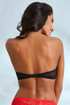 Zivame All That Lace Low Back Converter Strapless Unicup Bra-Black — thumbnail 2