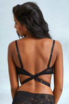Zivame All That Lace Low Back Converter Strapless Unicup Bra-Black — thumbnail 4